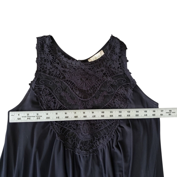 Altar'd Black Lace Tank Dress Small - Picture 6 of 8